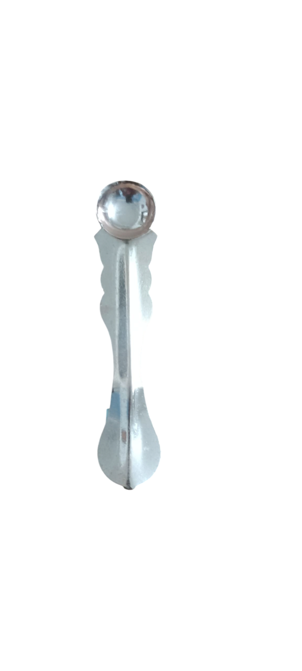 Copper spoon 4inch long.